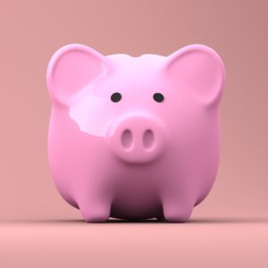 piggy bank - over 50s money