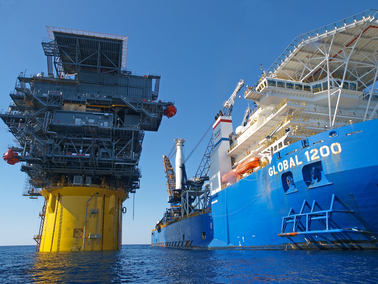 the marine side of the offshore oil and gas industry
