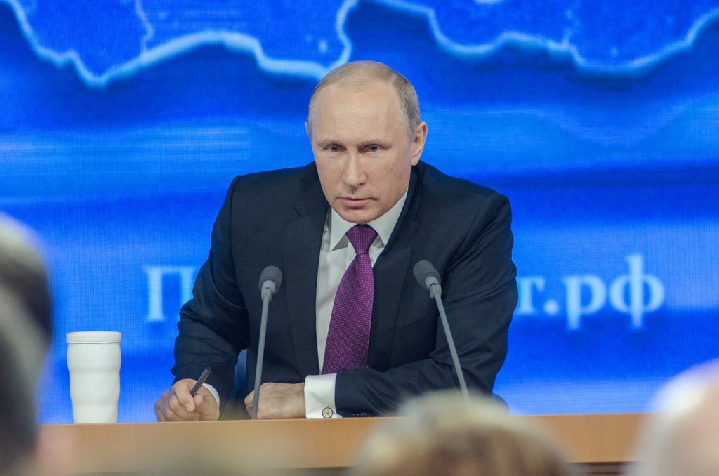 Vladymyr Putin Russian leader