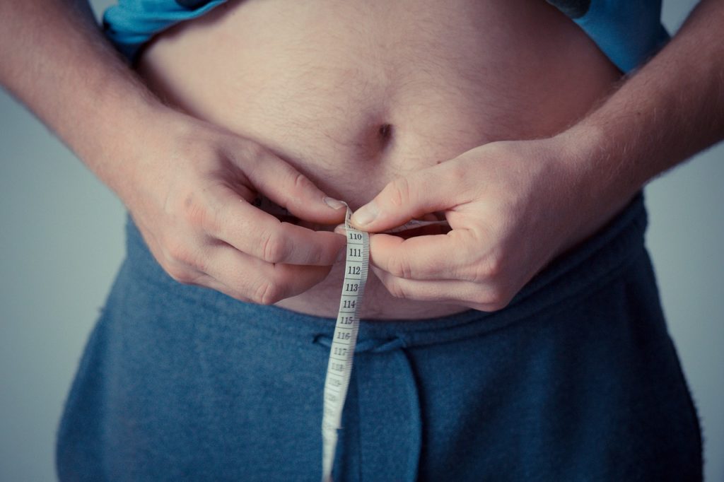 Waistline measurement for BMI