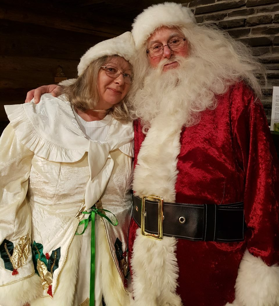 santa claus and wife